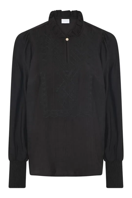 IN FRONT BLOUSES SHIRTS Women EMMA BLOUSE 16460 999 Black 999