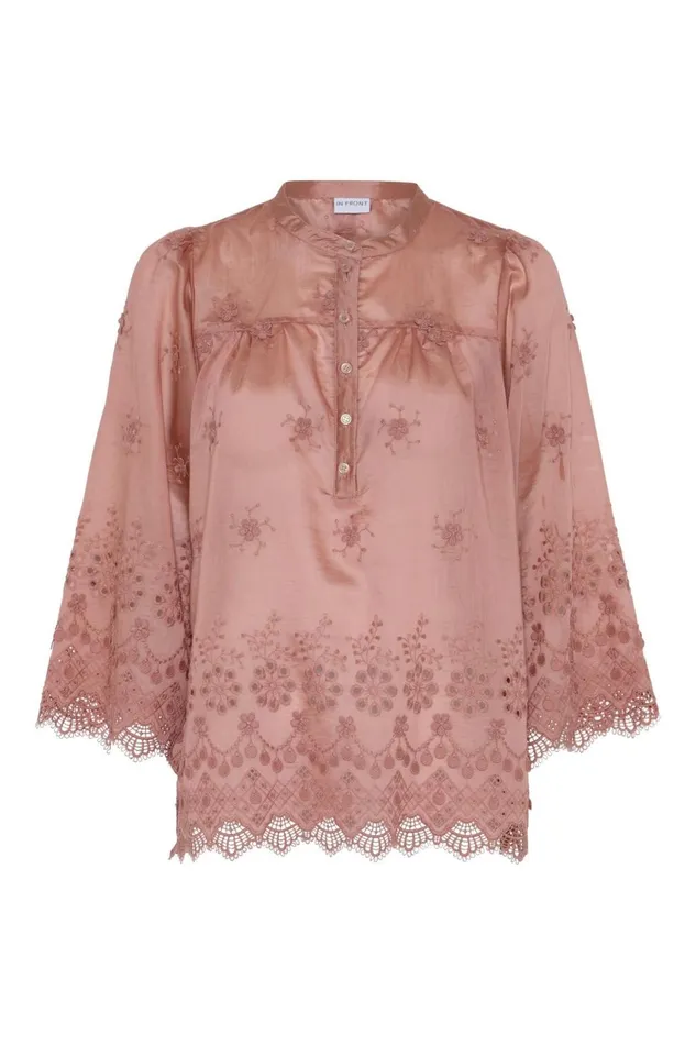 IN FRONT BLOUSES SHIRTS Women ESME BLOUSE 16472 215 Rose 215