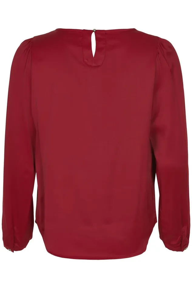 IN FRONT BLOUSES SHIRTS Women ESMERALDA BLOUSE 15309 224 Rubi Red 224