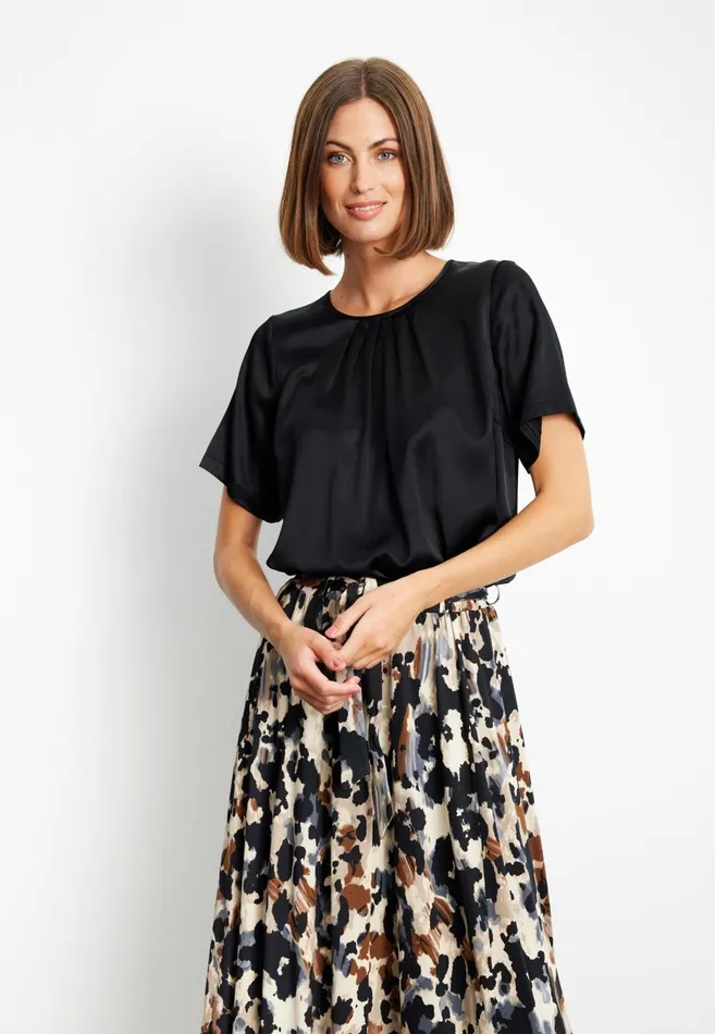 IN FRONT BLOUSES SHIRTS Women ESMERALDA BLOUSE 15312 999 Black 999