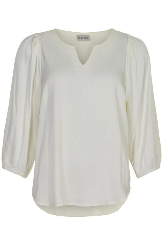 IN FRONT BLOUSES SHIRTS Women ESMERALDA BLOUSE 15506 020 Off White 020