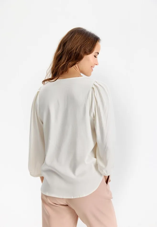 IN FRONT BLOUSES SHIRTS Women ESMERALDA BLOUSE 15506 020 Off White 020