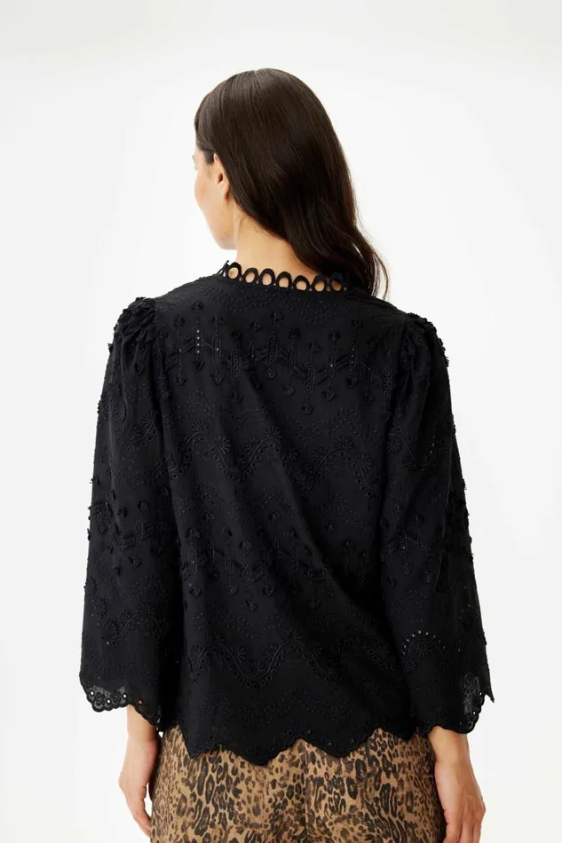 IN FRONT BLOUSES SHIRTS Women ESTER BLOUSE 16397 999 Black 999