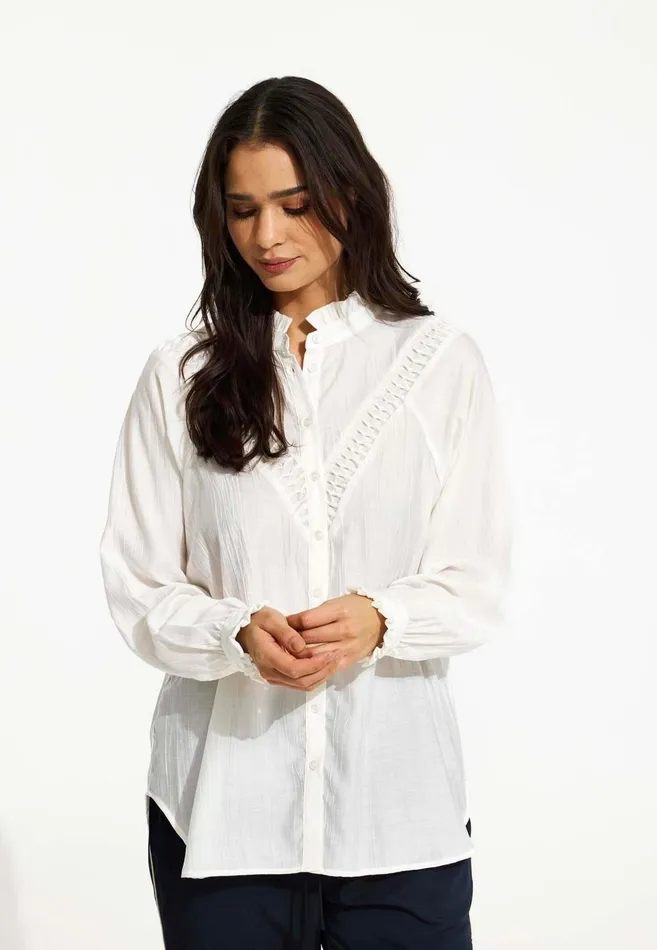 IN FRONT BLOUSES SHIRTS Women FANNY SHIRT 16527 010 White 010