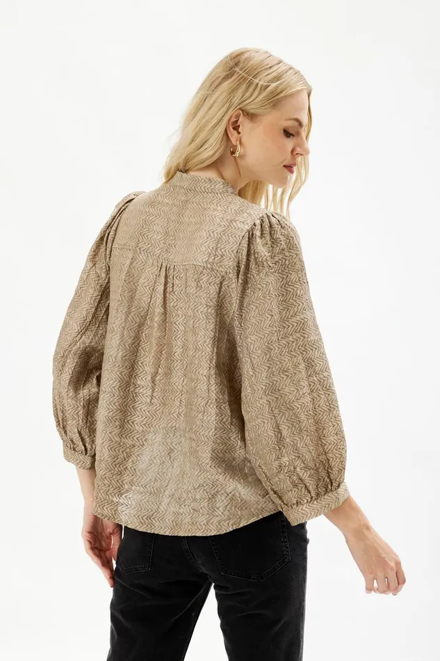 IN FRONT BLOUSES SHIRTS Women FERN SHIRT 16469 191 Sand 191