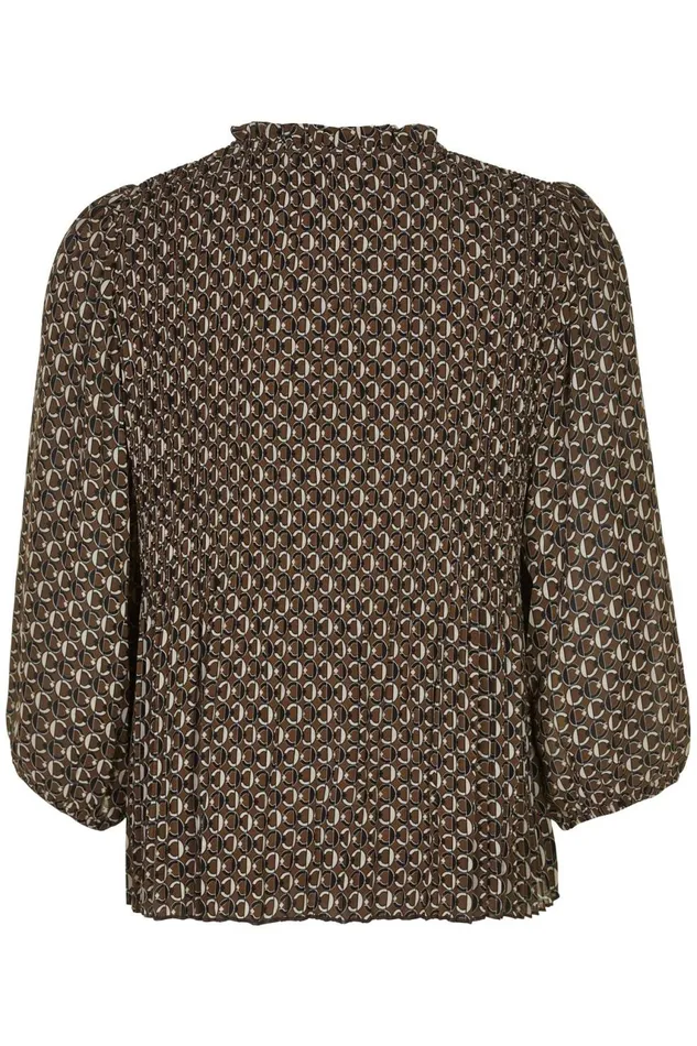IN FRONT BLOUSES SHIRTS Women FILINI BLOUSE 15421 805 Coffee 805