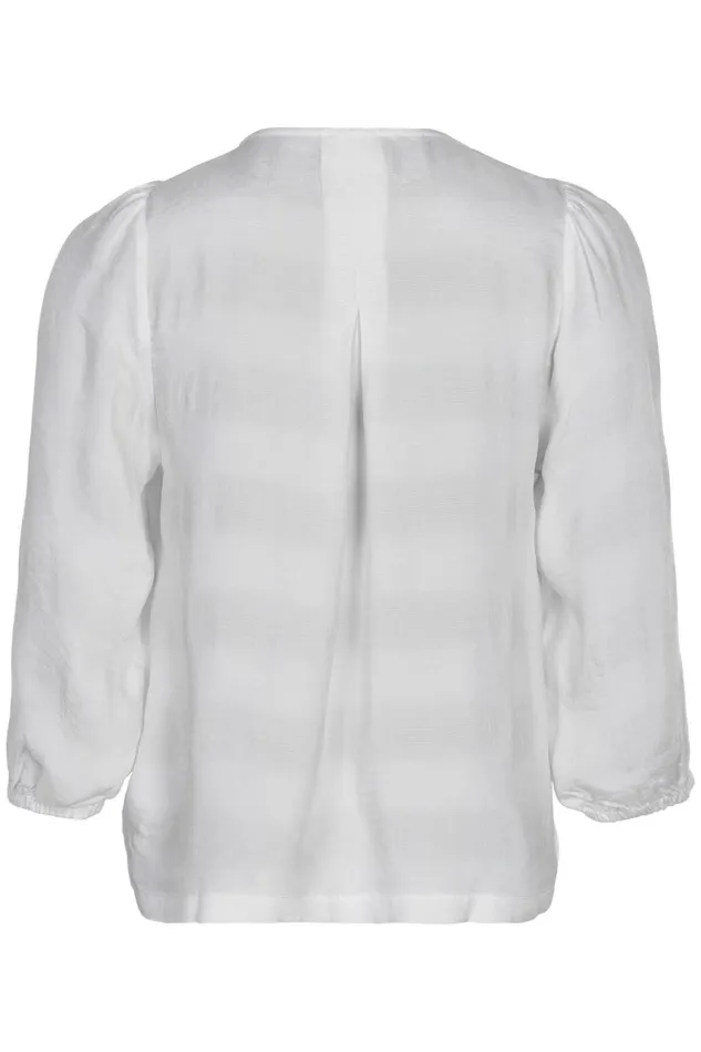 IN FRONT BLOUSES SHIRTS Women FILLA BLOUSE 14930 010 White 010