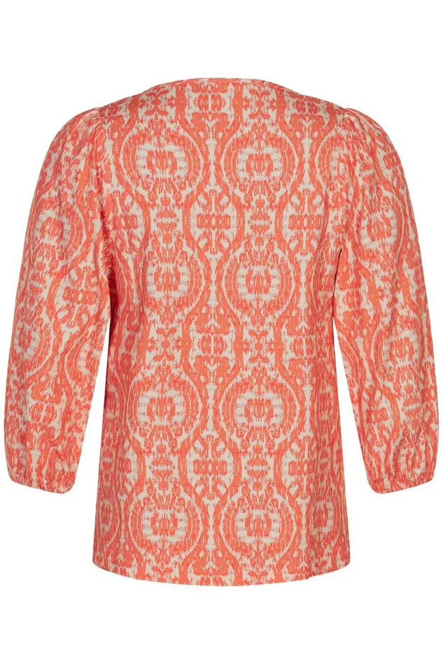 IN FRONT BLOUSES SHIRTS Women GEORGIE BLOUSE 14961 441 Orange 441