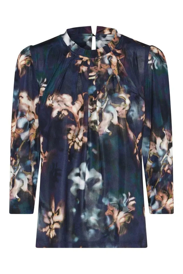 IN FRONT BLOUSES SHIRTS Women GRAZIA BLOUSE 16477 501 Blue 501