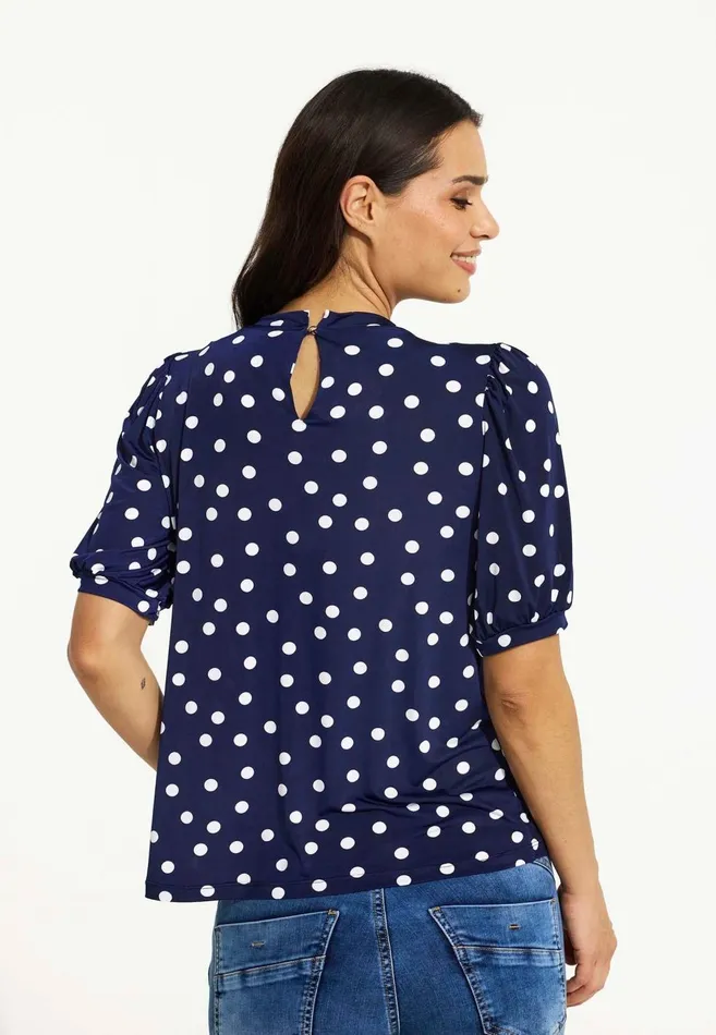 IN FRONT BLOUSES SHIRTS Women GRAZIA BLOUSE 16570 590 Dark Blue 590 IN FRONT BLOUSES SHIRTS Women GRAZIA BLOUSE 16570 590 Dark Blue 590