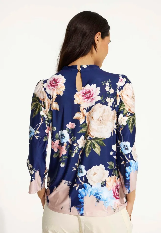 IN FRONT BLOUSES SHIRTS Women GRAZIA BLOUSE 16572 590 Dark Blue 590 IN FRONT BLOUSES SHIRTS Women GRAZIA BLOUSE 16572 590 Dark Blue 590
