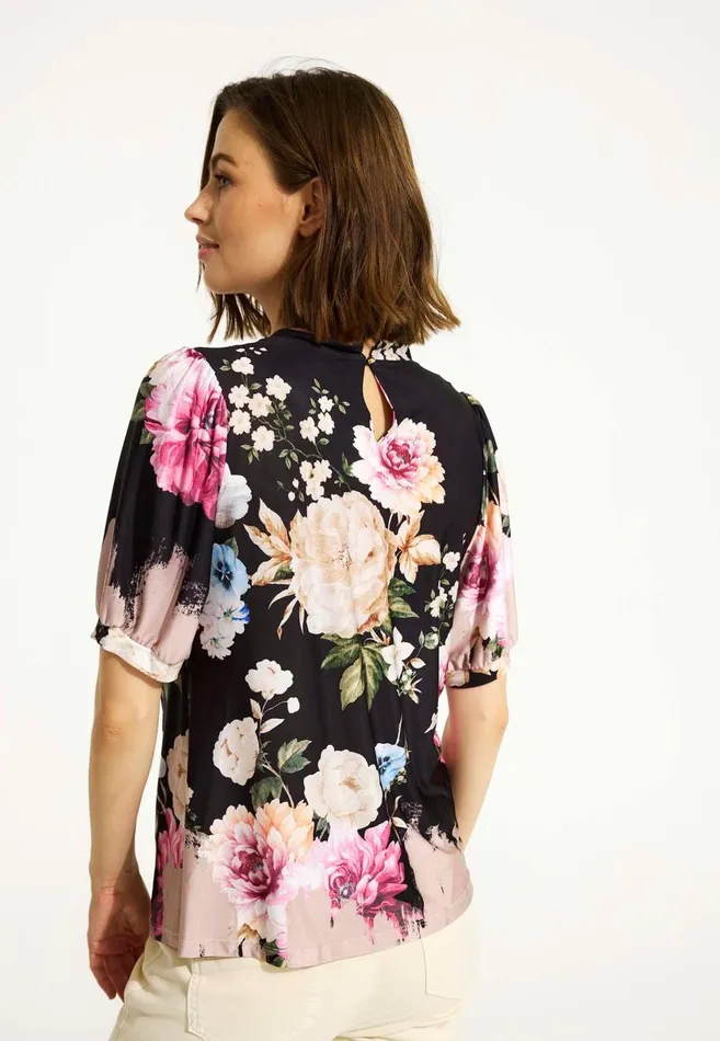 IN FRONT BLOUSES SHIRTS Women GRAZIA BLOUSE 16574 999 Black 999 IN FRONT BLOUSES SHIRTS Women GRAZIA BLOUSE 16574 999 Black 999
