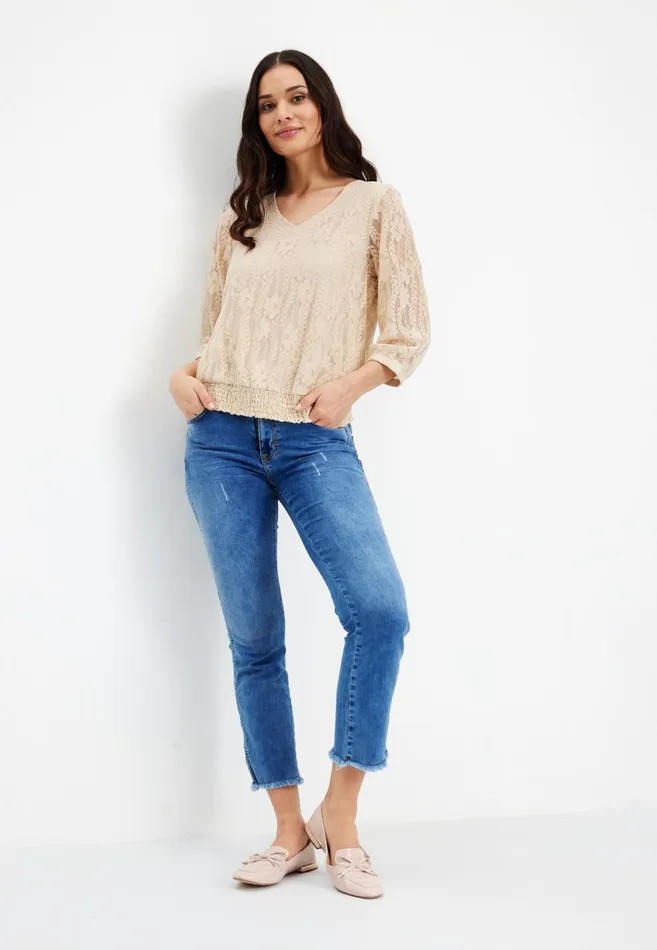 IN FRONT BLOUSES SHIRTS Women HELLA BLOUSE 15588 191 Sand 191
