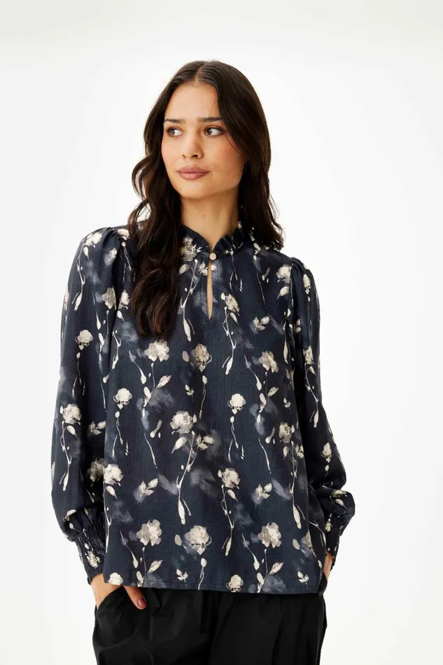 IN FRONT BLOUSES SHIRTS Women HONEY BLOUSE 16418 999 Black 999