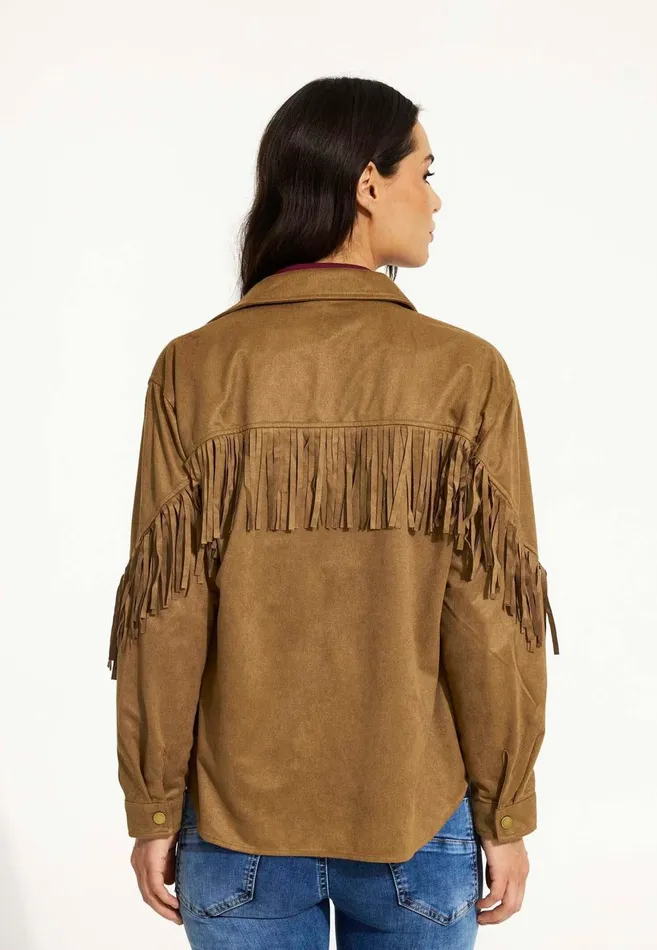 IN FRONT BLOUSES SHIRTS Women JESSICA SHIRT 16514 810 Cognac 810