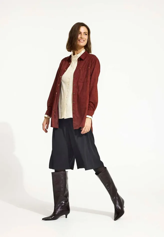 IN FRONT BLOUSES SHIRTS Women JESSICA SHIRT 16521 224 Rubi Red 224