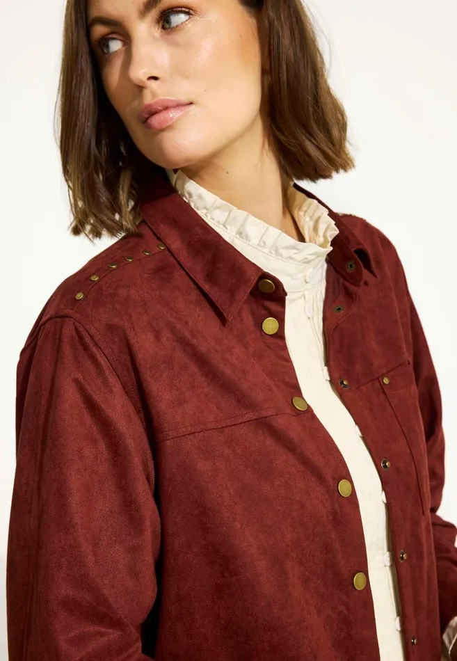 IN FRONT BLOUSES SHIRTS Women JESSICA SHIRT 16521 224 Rubi Red 224
