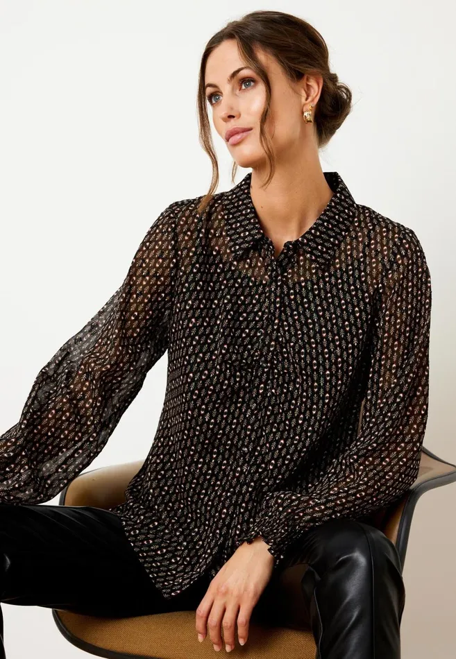 IN FRONT BLOUSES SHIRTS Women JOEY SHIRT 15426 999 Black 999