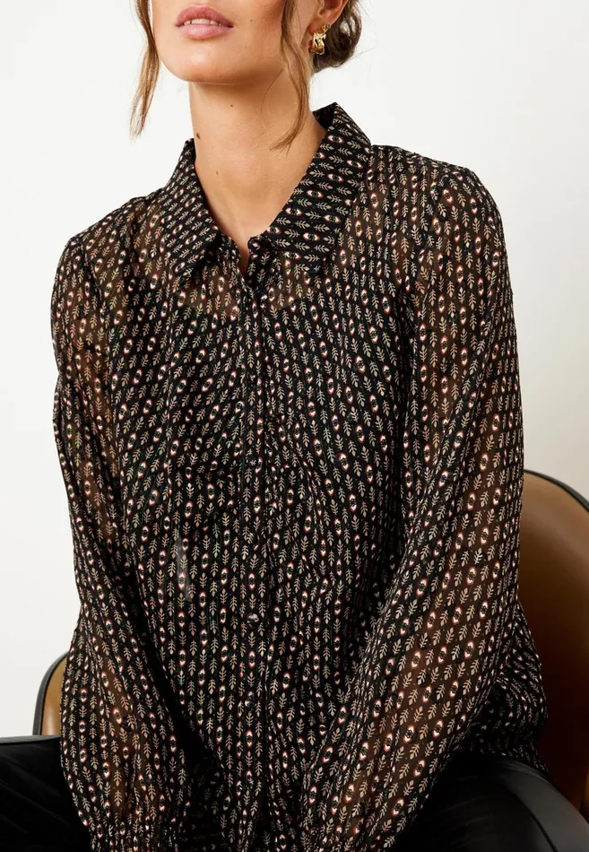 IN FRONT BLOUSES SHIRTS Women JOEY SHIRT 15426 999 Black 999