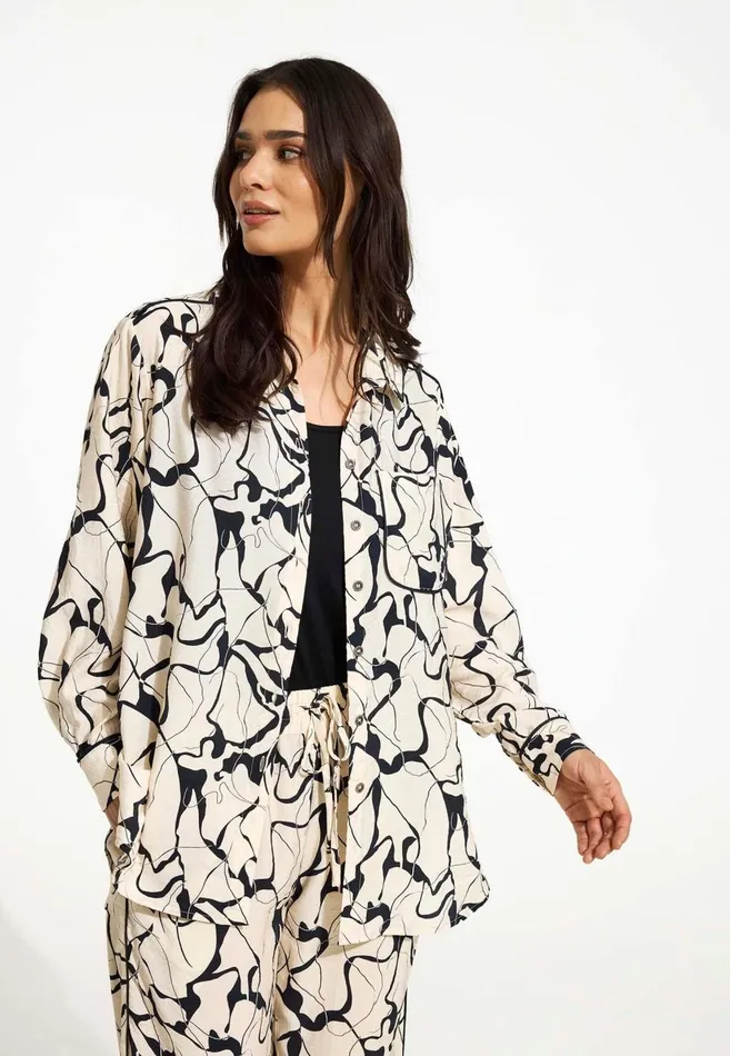 IN FRONT BLOUSES SHIRTS Women KIRA SHIRT 16543 025 Creme 025