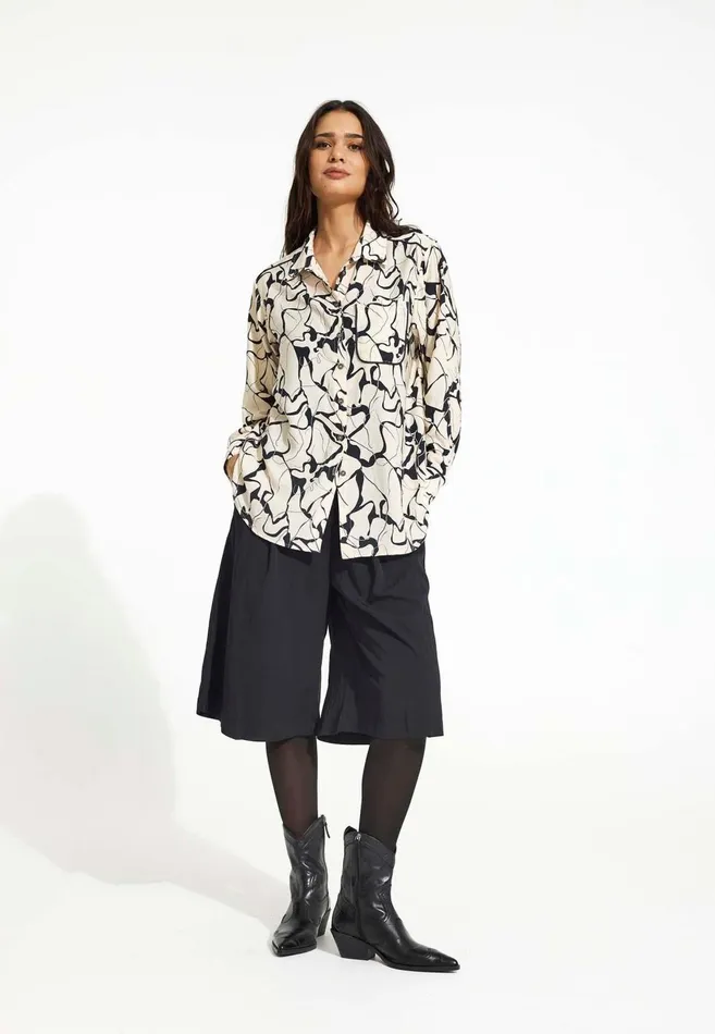 IN FRONT BLOUSES SHIRTS Women KIRA SHIRT 16543 025 Creme 025 IN FRONT BLOUSES SHIRTS Women KIRA SHIRT 16543 025 Creme 025