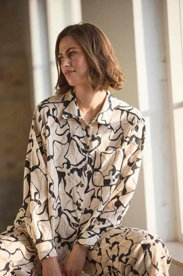 IN FRONT BLOUSES SHIRTS Women KIRA SHIRT 16543 025 Creme 025 IN FRONT BLOUSES SHIRTS Women KIRA SHIRT 16543 025 Creme 025