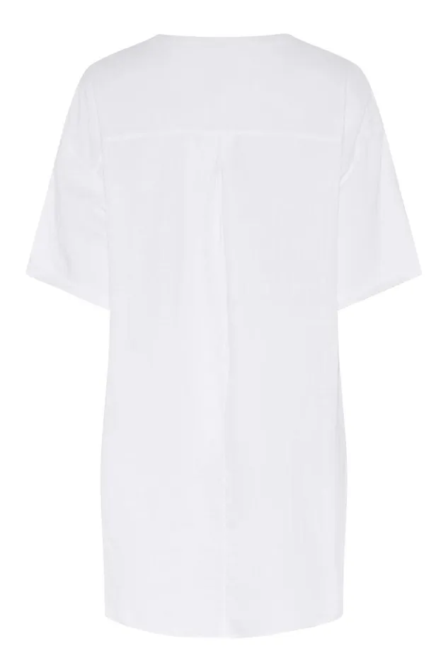 IN FRONT BLOUSES SHIRTS Women LINO TUNIC 15683 010 White 010