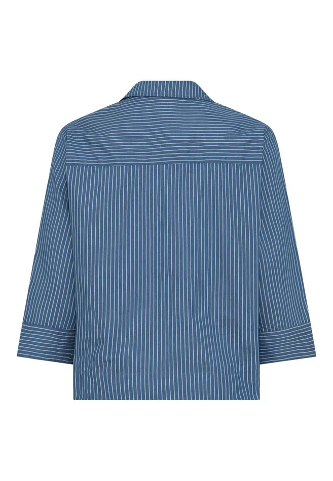 IN FRONT BLOUSES SHIRTS Women LUCA BLOUSE 16608 501 Blue 501 IN FRONT BLOUSES SHIRTS Women LUCA BLOUSE 16608 501 Blue 501