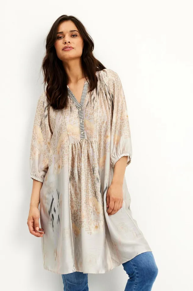 IN FRONT BLOUSES SHIRTS Women LUCCA TUNIC 15810 190 Nature 190