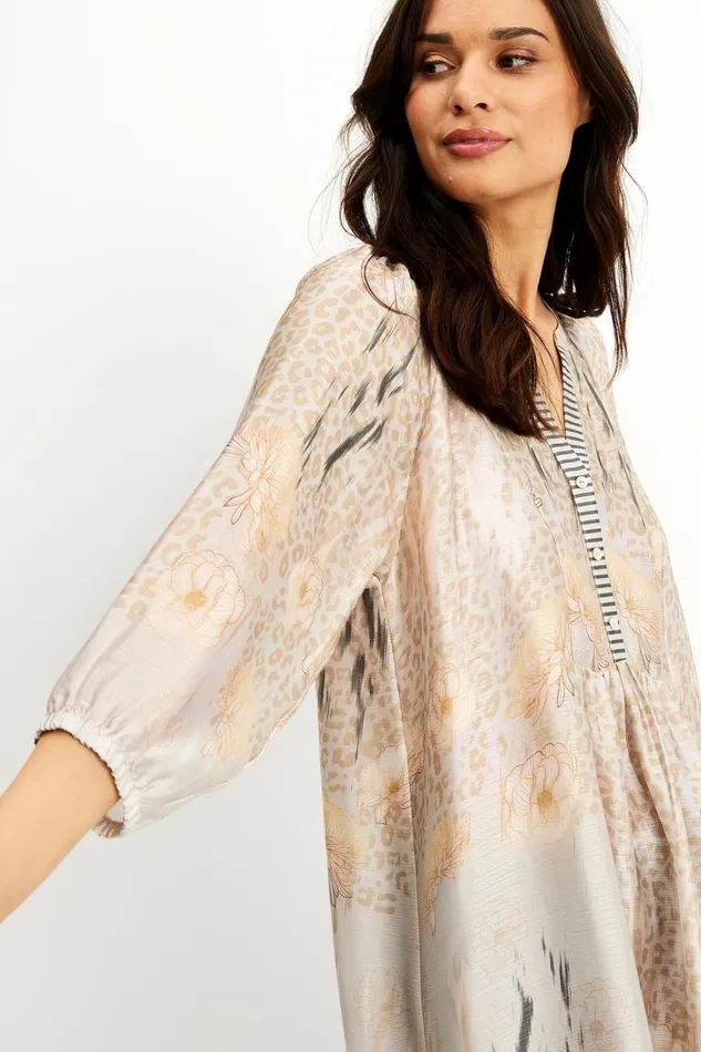 IN FRONT BLOUSES SHIRTS Women LUCCA TUNIC 15810 190 Nature 190