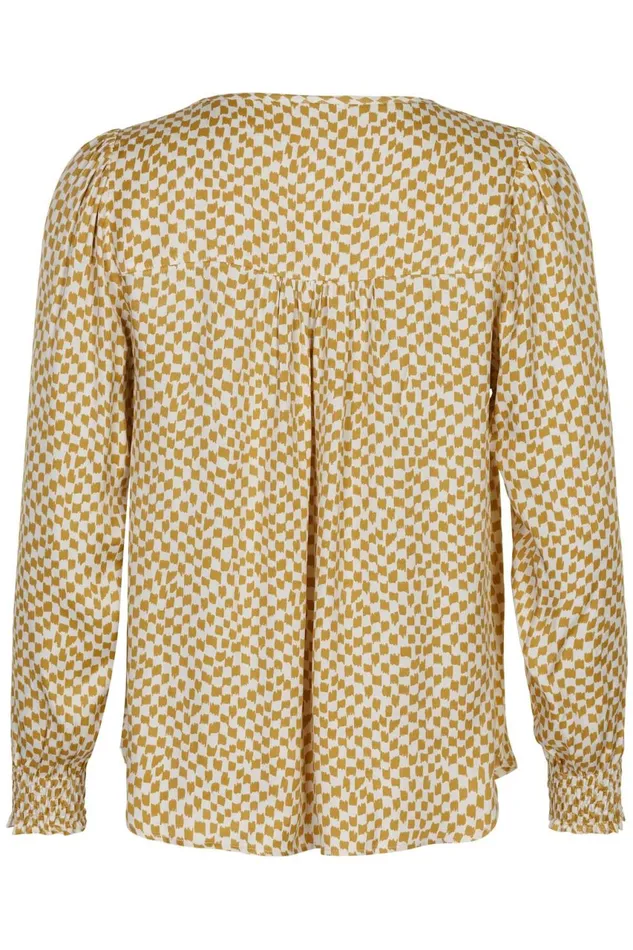 IN FRONT BLOUSES SHIRTS Women MAGGIE BLOUSE 14975 708 Yellow 708