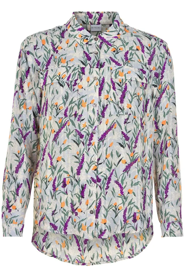 IN FRONT BLOUSES SHIRTS Women MAJSA CASUAL SHIRT 13140 Saphier 340