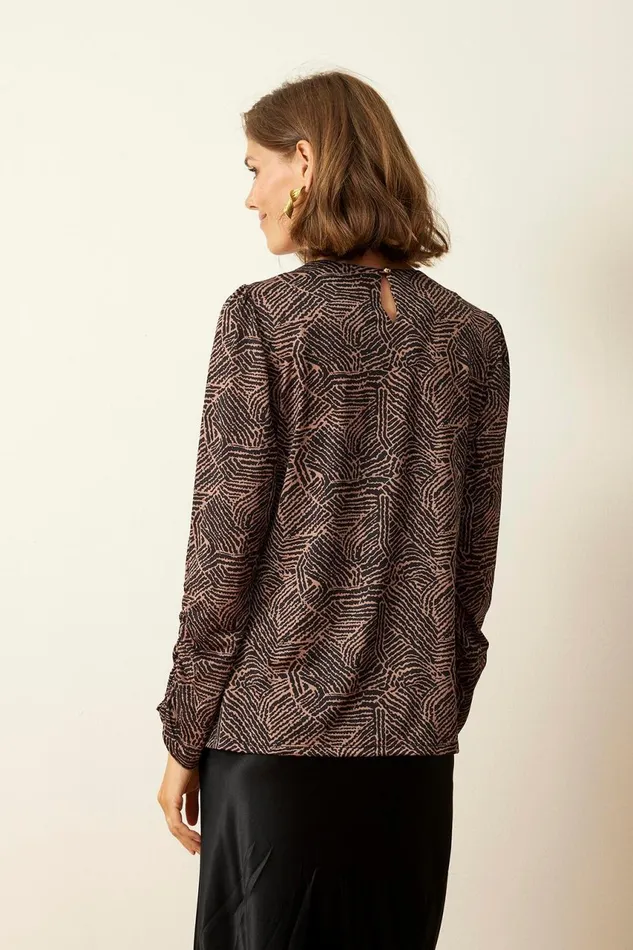 IN FRONT BLOUSES SHIRTS Women MARCIA BLOUSE 15999 815 Cafe Latte 815