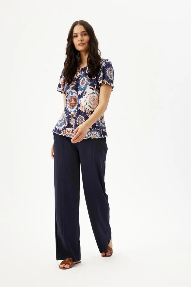 IN FRONT BLOUSES SHIRTS Women MARCIA BLOUSE 16377 501 Blue 501