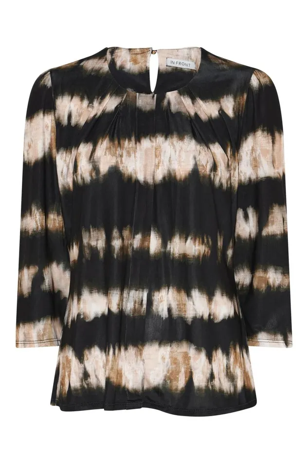 IN FRONT BLOUSES SHIRTS Women MARCIA BLOUSE 16491 999 Black 999