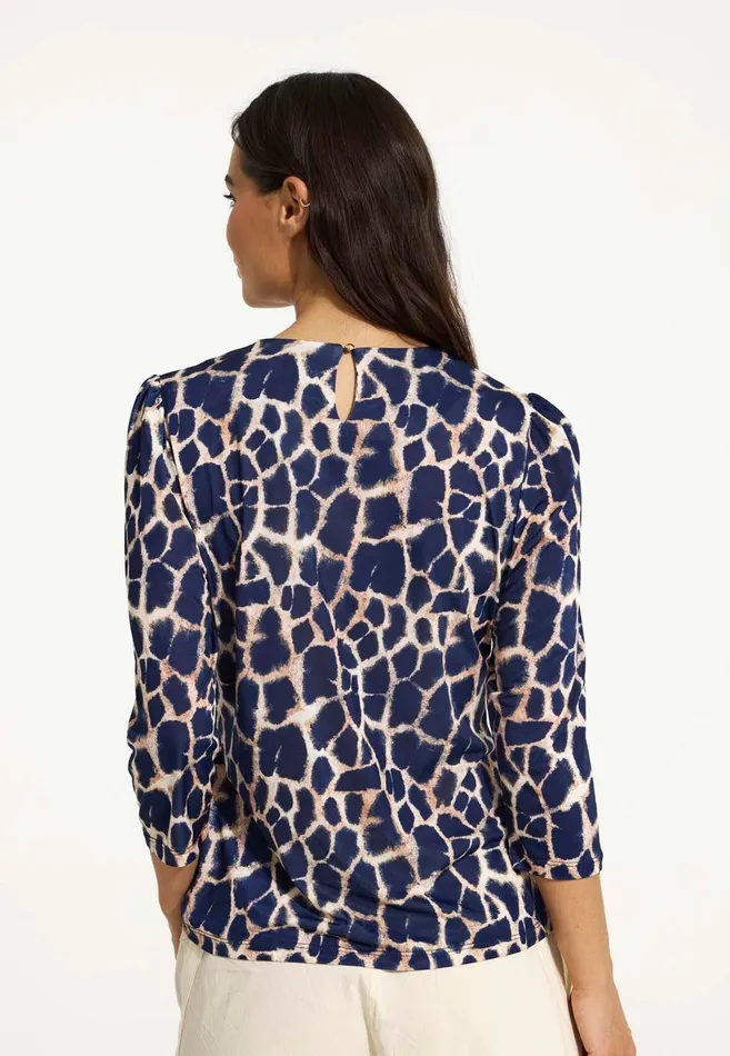 IN FRONT BLOUSES SHIRTS Women MARCIA BLOUSE 16562 501 Blue 501 IN FRONT BLOUSES SHIRTS Women MARCIA BLOUSE 16562 501 Blue 501