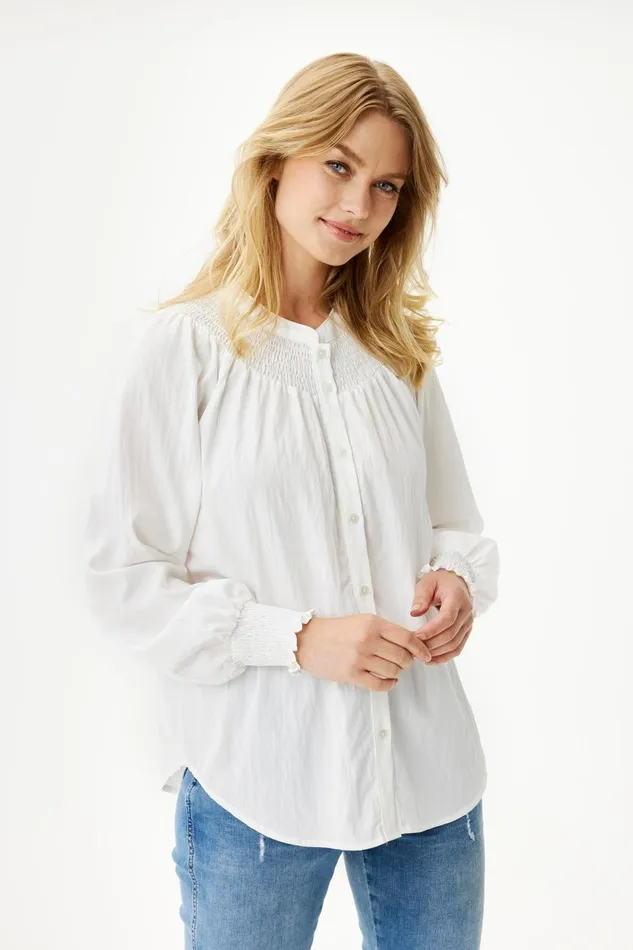 IN FRONT BLOUSES SHIRTS Women MARYLIN SHIRT 16360 020 Off White 020