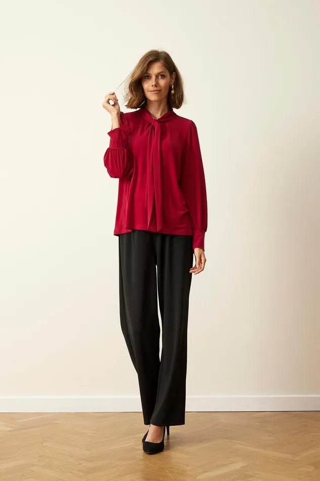 IN FRONT BLOUSES SHIRTS Women MELODY BLOUSE 15990 201 Red 201
