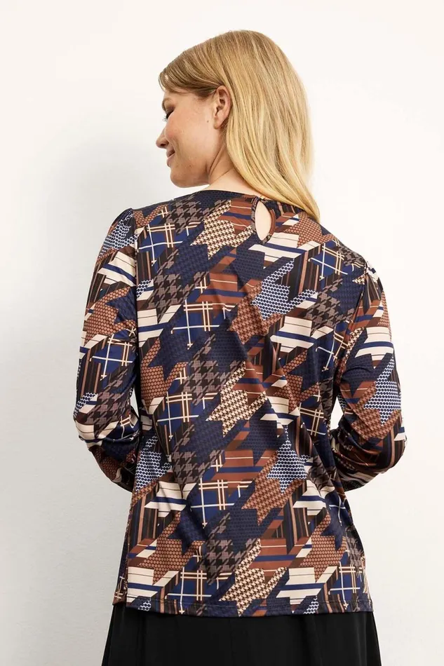 IN FRONT BLOUSES SHIRTS Women MILA BLOUSE 15916 501 Blue 501