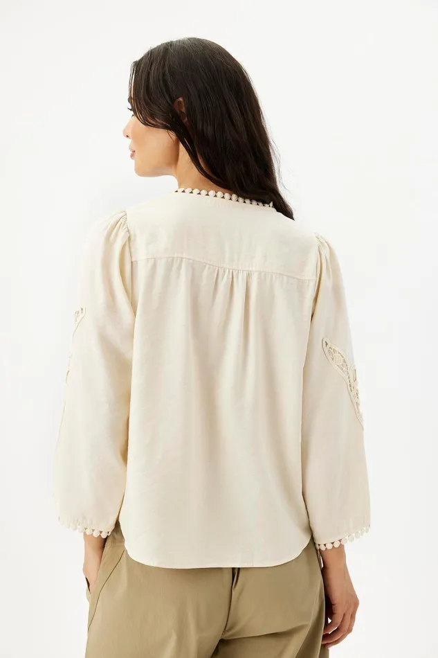 IN FRONT BLOUSES SHIRTS Women MIS SHIRT 16322 005 Cream 005