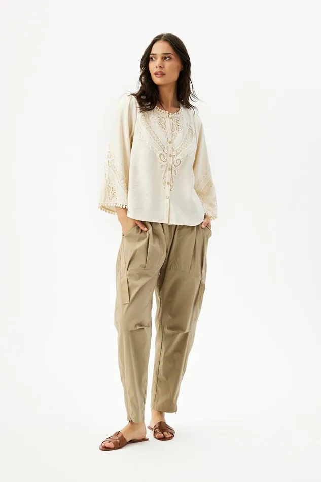 IN FRONT BLOUSES SHIRTS Women MIS SHIRT 16322 005 Cream 005