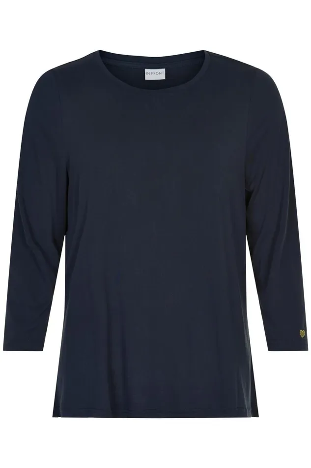 IN FRONT BLOUSES SHIRTS Women NINA TSHIRT 14920 591 Navy 591