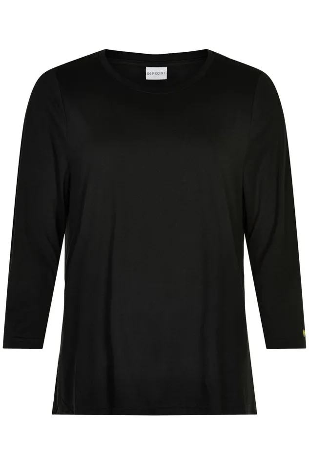 IN FRONT BLOUSES SHIRTS Women NINA TSHIRT 14920 999 Black 999