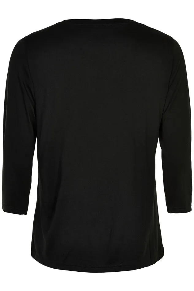 IN FRONT BLOUSES SHIRTS Women NINA TSHIRT 14920 999 Black 999