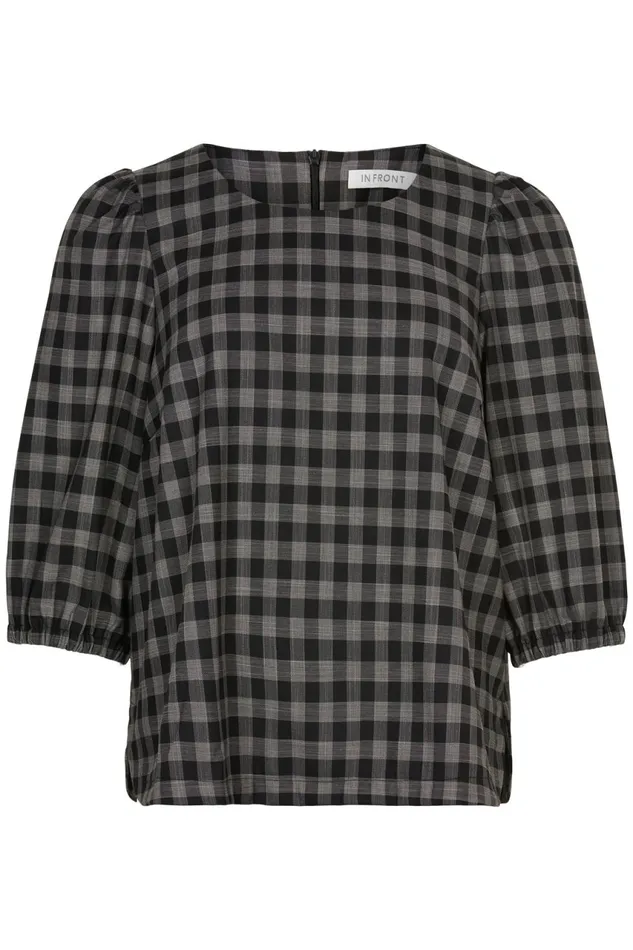 IN FRONT BLOUSES SHIRTS Women OLINE BLOUSE 14785 999 Black