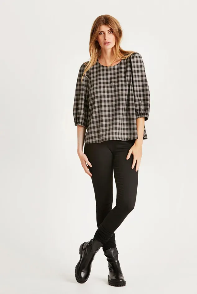 IN FRONT BLOUSES SHIRTS Women OLINE BLOUSE 14785 999 Black