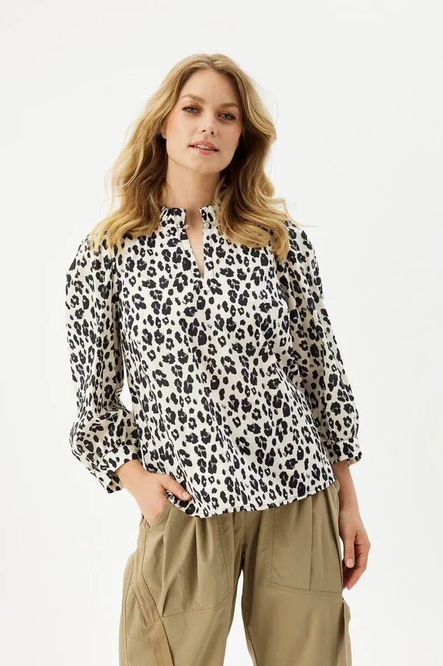 IN FRONT BLOUSES SHIRTS Women OPHELIA BLOUSE 16346 020 Off White 020