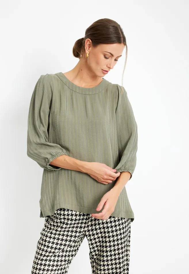 IN FRONT BLOUSES SHIRTS Women PAULINA BLOUSE 15313 615 Green 615