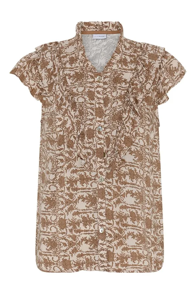 IN FRONT BLOUSES SHIRTS Women RIANA SHIRT 16324 191 Sand 191