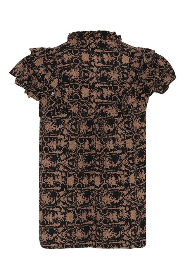 IN FRONT BLOUSES SHIRTS Women RIANA SHIRT 16324 999 Black 999